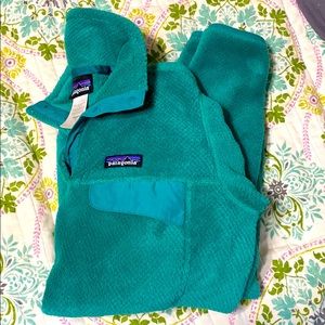 Patagonia Women’s Snap T Fleece Pullover Green